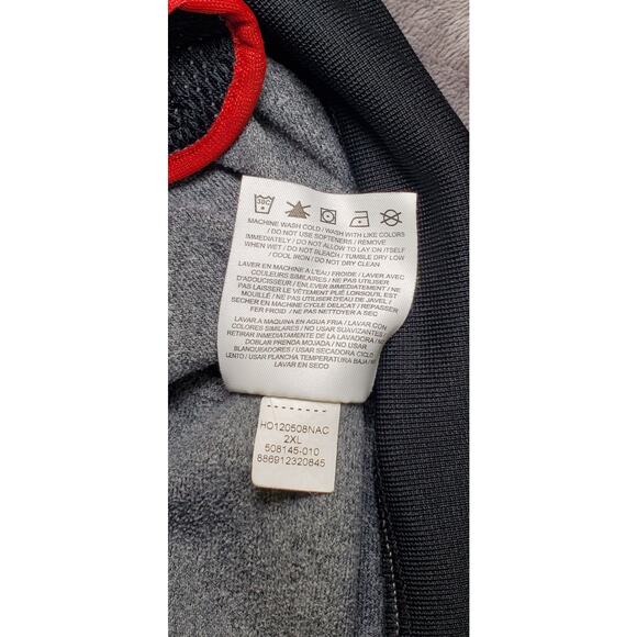 Jordan x Chris Paul Sz XXL CP3 Men's Hoodie Jacket Full Zip Gray Black C21-25 - Picture 7 of 9